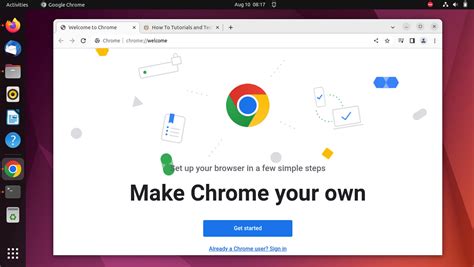 Toradh íomhá ar Chrome On Ubuntu Developer Tools