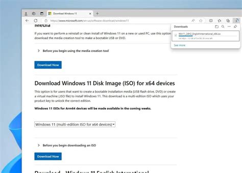 Windows 11 ISO File Download 64-Bit に対する画像結果