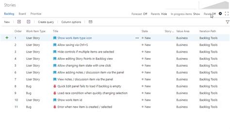 Résultat d’images pour Azure DevOps Backlog Icon