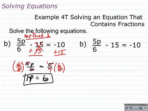 Afbeeldingsresultaten voor Algebra Equations with Fractions