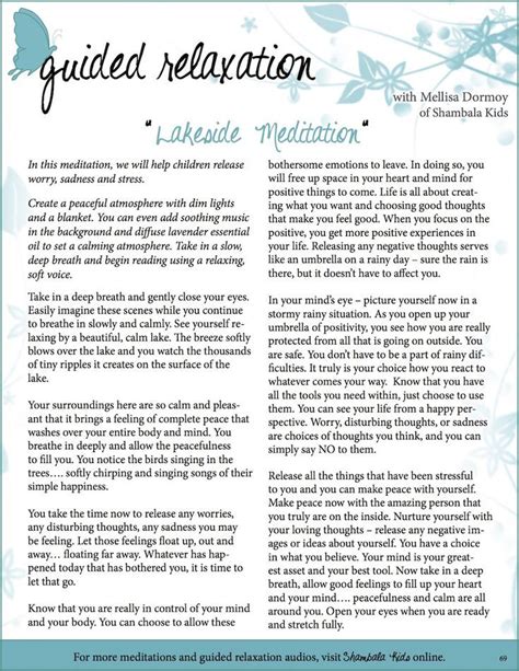 Image result for Guided Mindfulness Meditation Script PDF