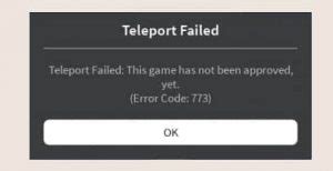 Image result for Error Code 673 Roblox