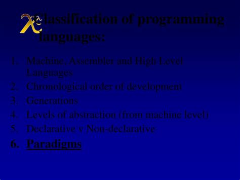 Image result for Classification of Programming Languages Diagram