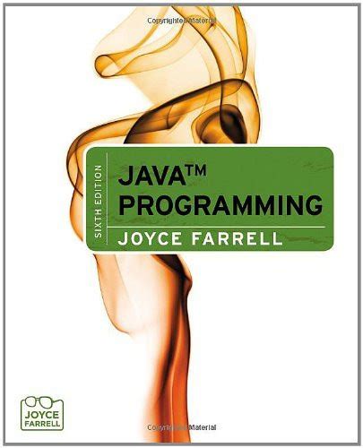 Image result for Java Programming Textbook Farrell Jones
