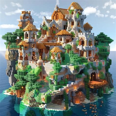 Afbeeldingsresultaten voor Minecraft Base Builds