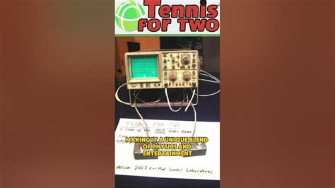 Image result for First Tennis Computer Game