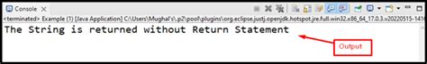 Toradh íomhá ar Return Keyword in Java in by Deepak