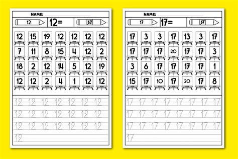 Image result for Identifying Numbers Worksheets