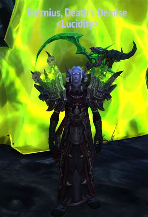 Nightborne Warlock Transmog に対する画像結果