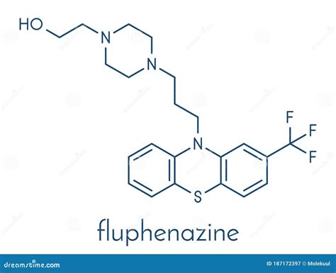 Image result for Fluphenazine Chemical Structure