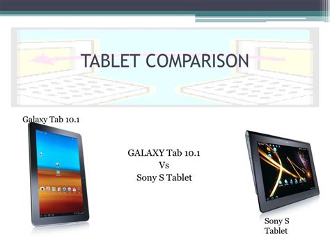 PPT - TABLET COMPARISON PowerPoint Presentation, free download - ID:1855861