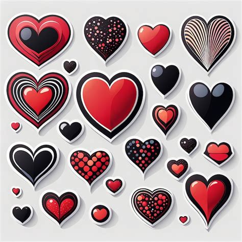 Toradh íomhá ar A Heart Program with Different in Java