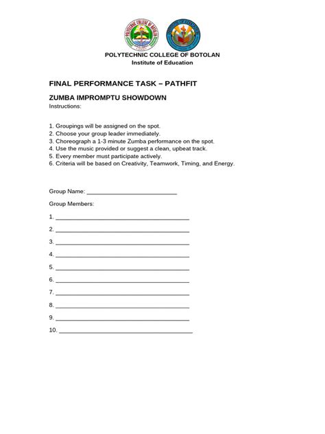 Afbeeldingsresultaten voor Pathfit Final Project Cover