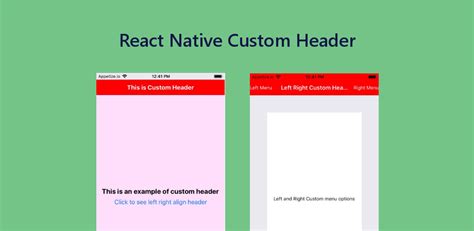 Toradh íomhá ar React Native Header Menu