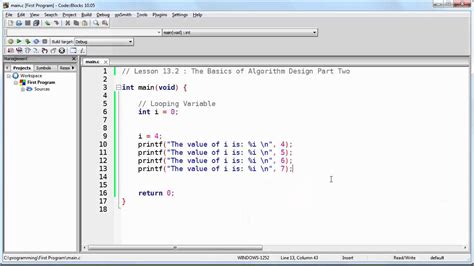 Toradh íomhá ar In C Programming How Do You Write in Algorithm