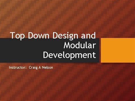 Toradh íomhá ar How to Modular Development