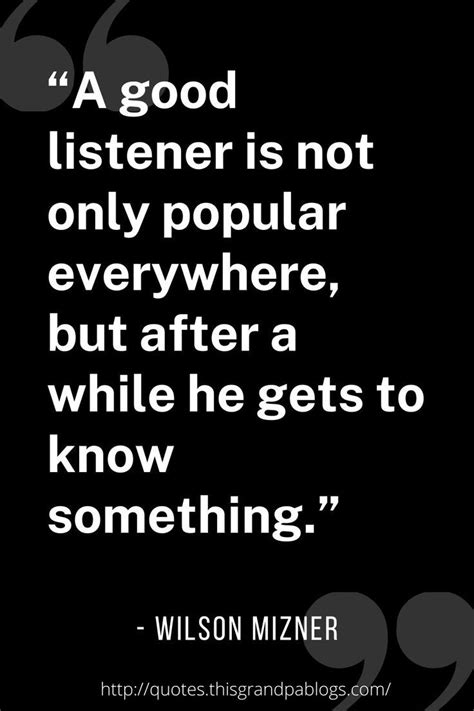 Image result for Quotes About Good Listener