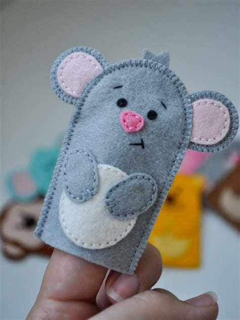 Image result for Mouse Finger Puppet Template