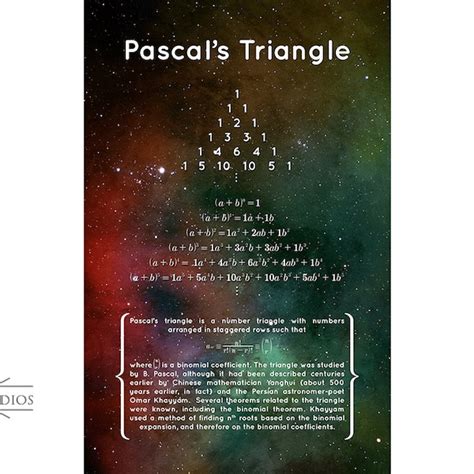 Image result for Pascal's Triangle Poster