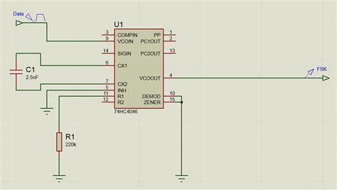 Image result for FSK Modulation and Demodulation Circuit
