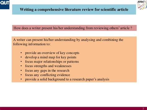 Image result for Comprehensive Review of an Article Example