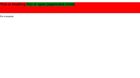 Afbeeldingsresultaten voor appendChild Syntax in JS