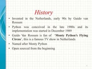 Toradh íomhá ar Person Who Invented Python