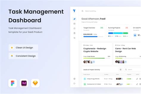 Task Management Dashboard First Page Ideas に対する画像結果