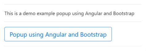 Ng Bootstrap Modal Popup Form in Angular に対する画像結果