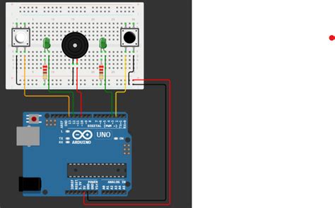 نتيجة الصورة لـ Arduino Push Button Game