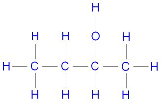Afbeeldingsresultaten voor Displayed Formula of Butan-1-Ol