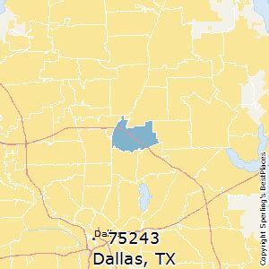 Image result for 75243 ZIP Code Map