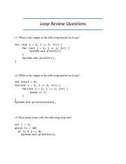 Image result for Loop Questions in Java