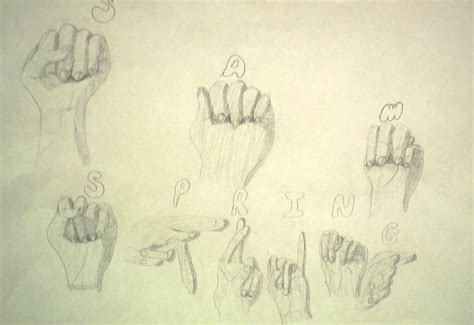 Image result for Sign Language Easy Drawing