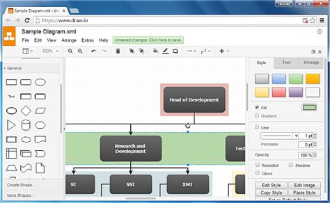 Toradh íomhá ar Software Flowchart Maker