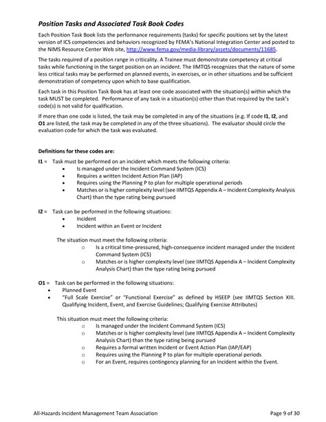 Image result for Command Task Book Template