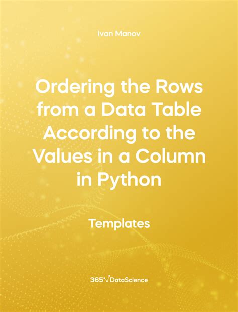 Ordinal Values Table in Python に対する画像結果