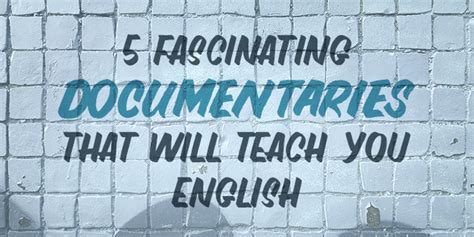 Image result for English Documentary