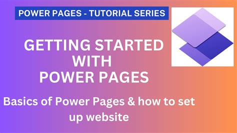 Power Pages (Part 1)- Getting started with Power Pages - YouTube