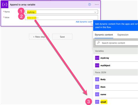 Image result for How to Intialize an Array in Power Automate