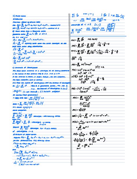 Image result for Calculus 2 Notes