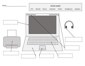 Computer Monitor Worksheet に対する画像結果