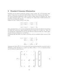 Toradh íomhá ar Linear Algebra Lecture Notes PPT
