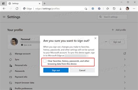 Image result for Delete Edge Profile Windows 1.0