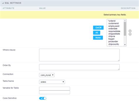 Image result for Form SQL Referencing Scriptcase Forms