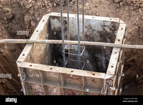 Image result for Metal Box in Concrete