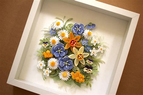 Image result for Quilling Spring Flowers