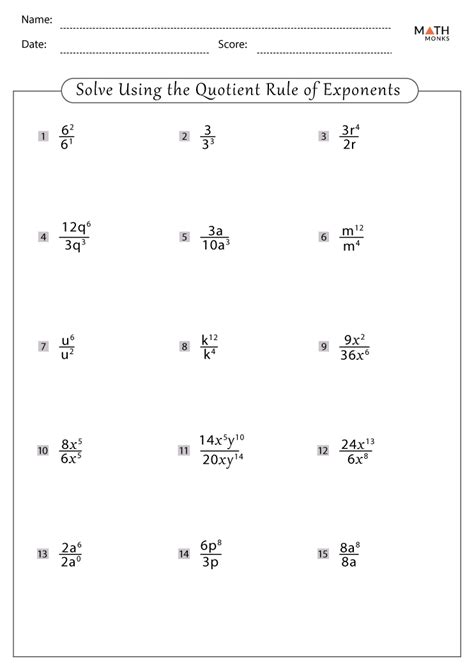 Image result for Exponents Questions