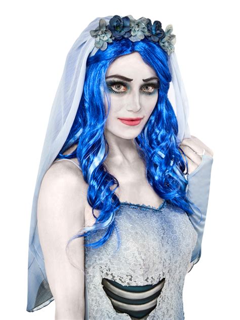 Image result for Emily Corpse Bride Wig