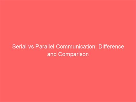 Seriell Vs. Parallel に対する画像結果